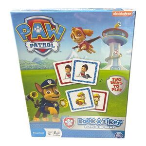 2013 Spin Master Paw Patrol Look a Likes Matching Game *New